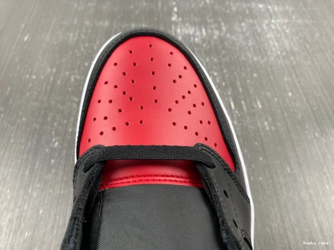 Rep Husky Retro Air Bred Jordan 1 705329-001 Low 0709